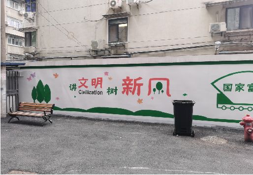 资源社区墙绘